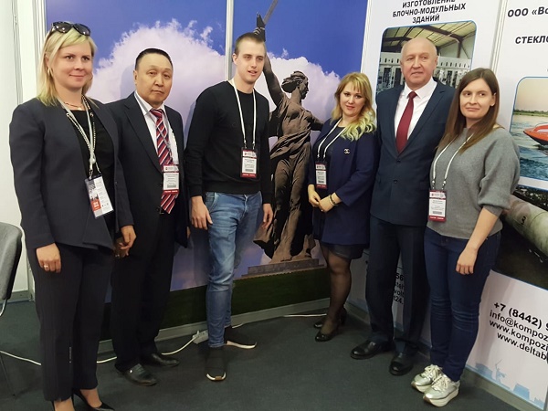 Волгоградская область и компания ООО "СтеклоПласт" на выставке AstanaBuild 2018 Волгоградская область и компания ООО "СтеклоПласт" на выставке AstanaBuild 2018